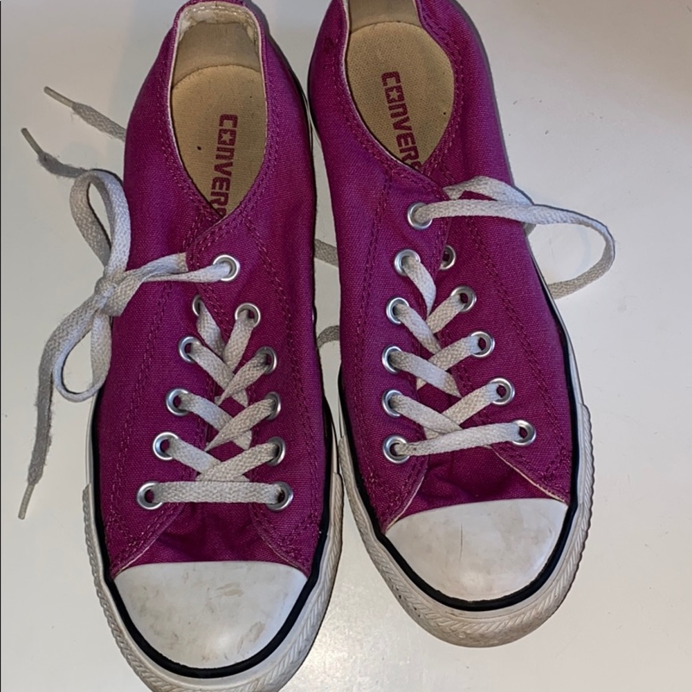 Converse All-Star Sneakers in Magenta